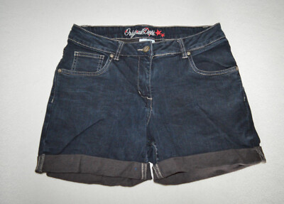 *NEU* Mega Stretch Jeans Shorts Hotpants von UP 2 FASHION in schwarz, Gr. S 36
