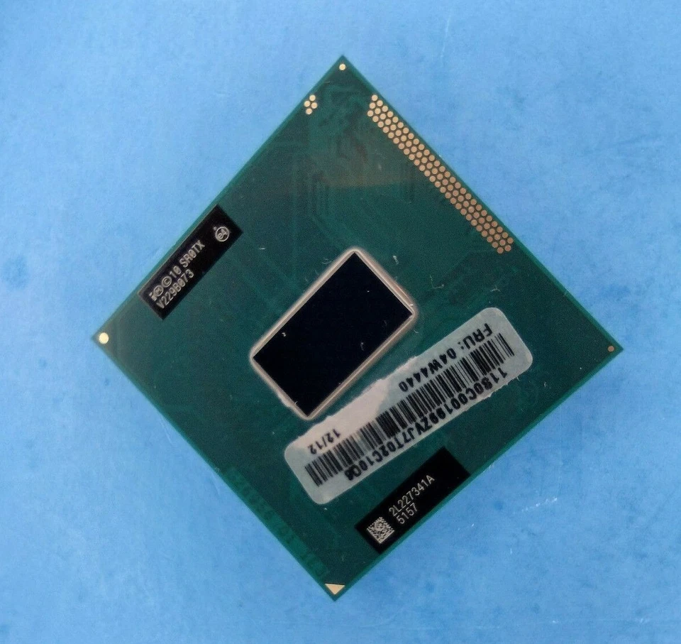 Intel Core i3-3120M 2.5GHz 3MB Socket G2 CPU Processor SR0TX Lenovo FRU 04W4440 - Image 2 of 2