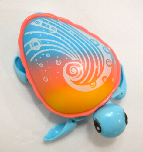 Little Live Pets Rip Swirl Turtle Blue Yellow Pink Wave Circles Pastel Rare - Picture 1 of 6