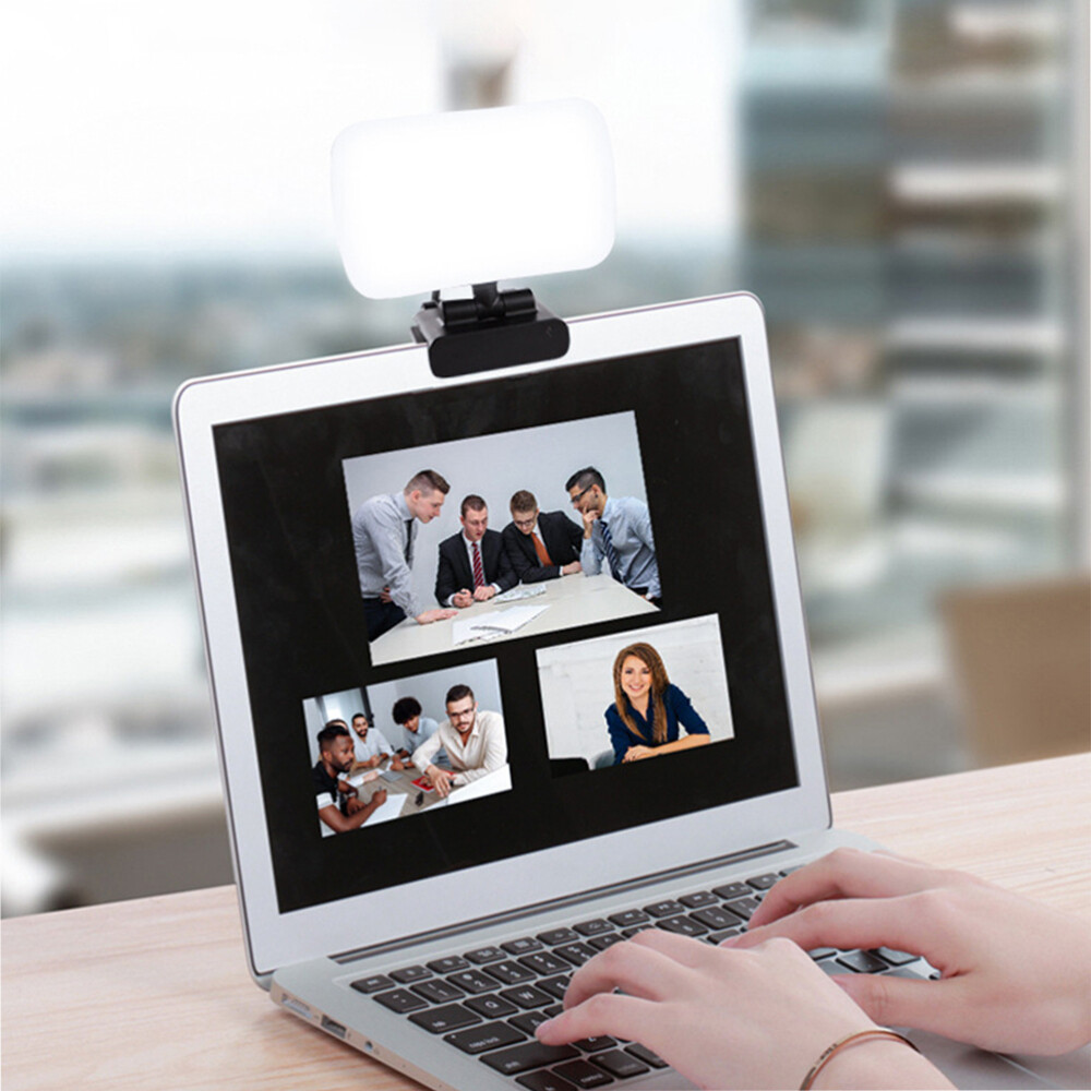 computer light for video conferencing 2x Video Conference Lamp cam Clip eBay