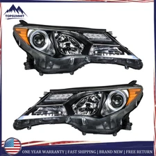 Fit For Toyota RAV4 2013 2014 2015 Halogen Left&Right Side Headlights Assembly