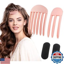 4PCS Volumizing Hair Clips, Hair Volume Clip for Fluffy Bangs, Root Clips for