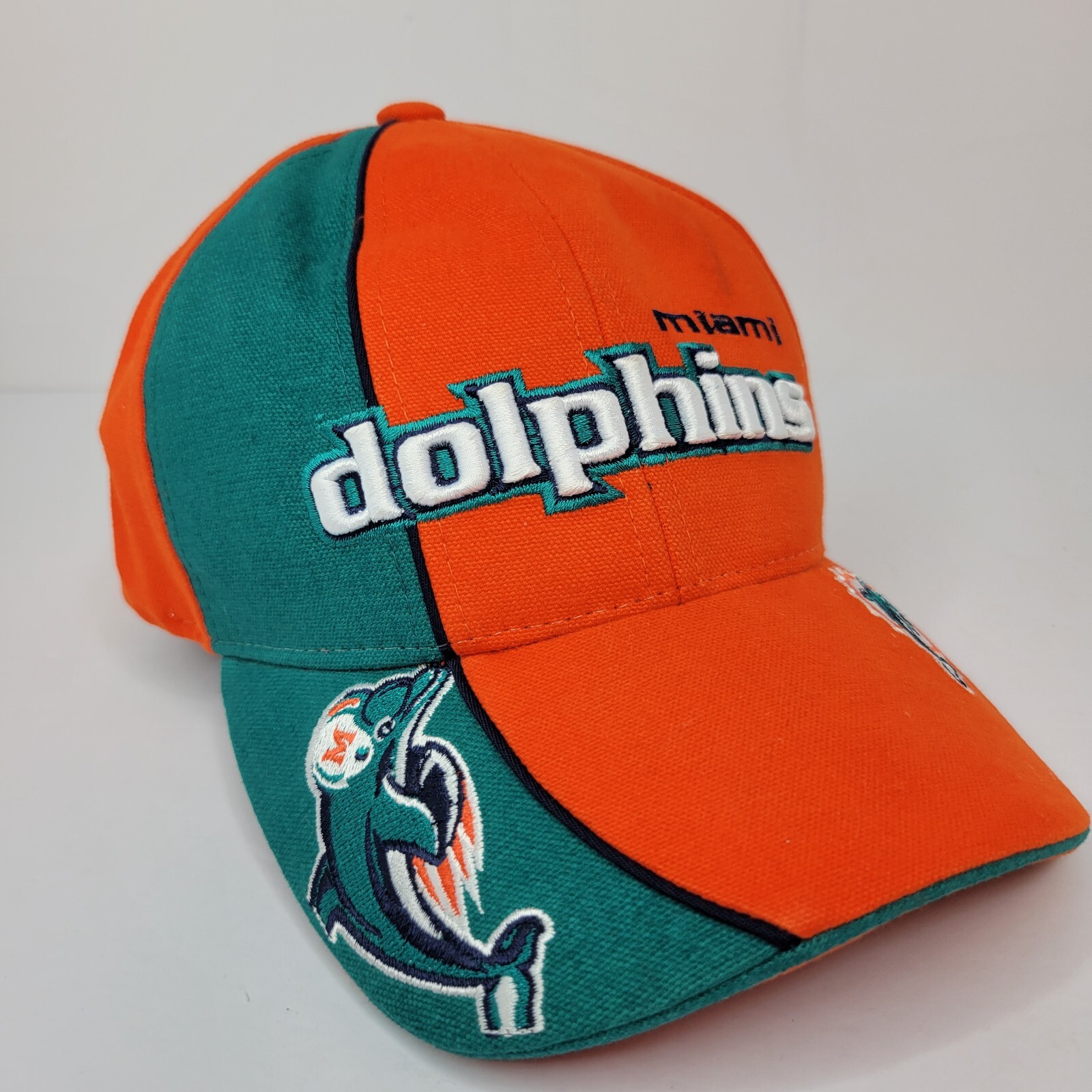 Miami Dolphins Strapback Authentic NFL Cap by Reebok Pro Line NWT