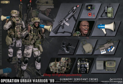 ミリタリー DAMTOYS OPERATION URBAN WARRIOR '99 DAMTOYS 78080 1/6 Operation Urban Warrior 99 Gunnery Sergeant