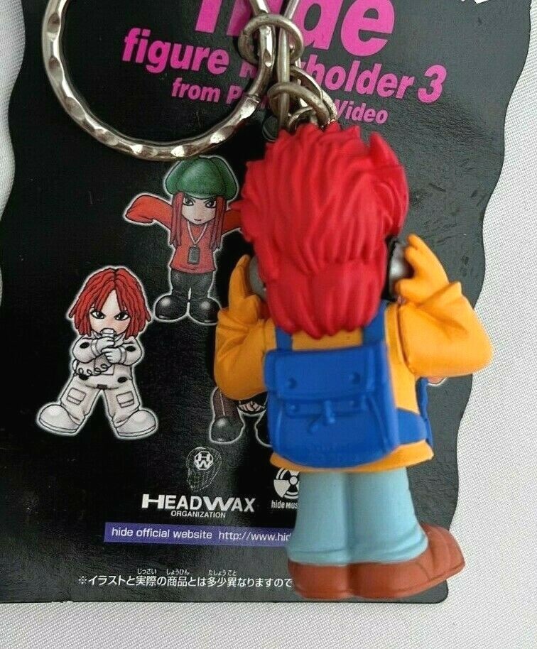 X JAPAN hide Official Figure Keychain Promotion Video 2002 X JAPAN hide Official Figure Keychain Promotion Video 2002