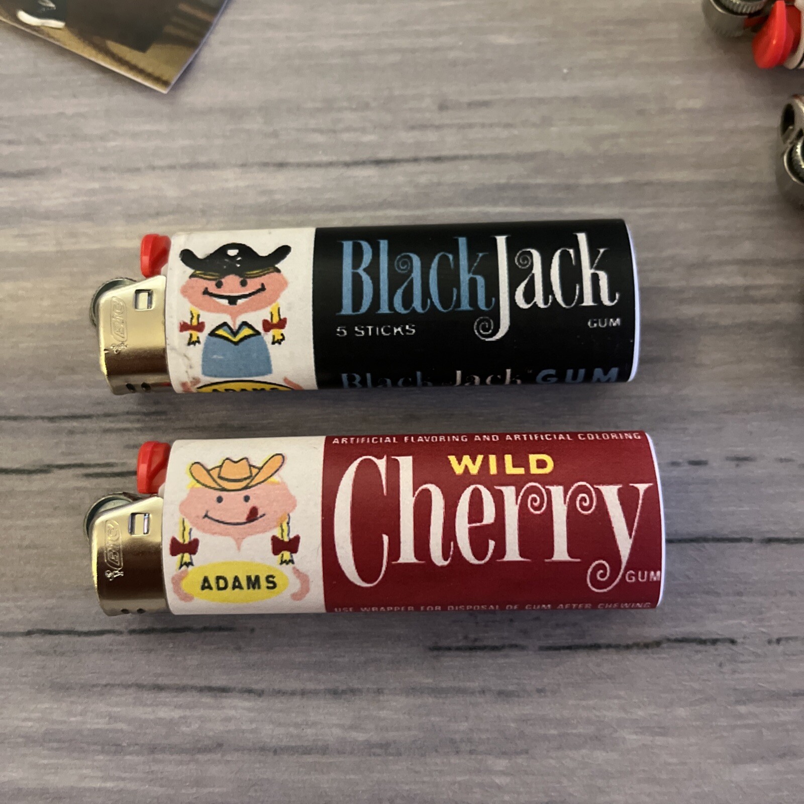 S Vintage Black Jack Gum Wrapper Adams Gum Classic