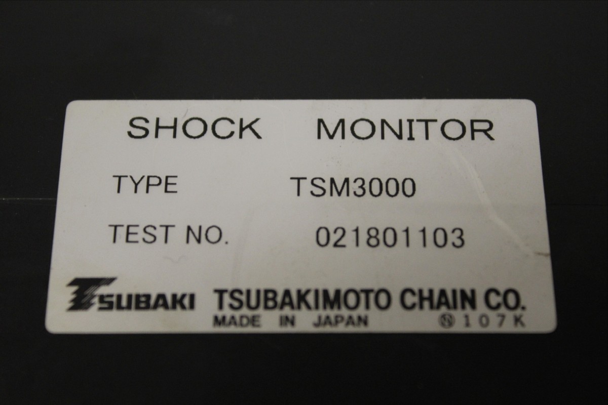 TSUBAKI TSUBAKIMOTO SHOCK MONITOR TSM3000 | eBay TSUBAKI TSUBAKIMOTO SHOCK MONITOR TSM3000 | eBay