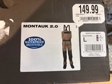 White River Fly Shop Montauk 2.0 Chest Waders Large L Men Tan Bass Pro Shops