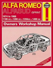 Alfa Romeo Alfasud / Sprint ('74 to '88) (Service and Repair Manuals) (Service,