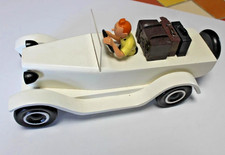 Aroutcheff Tintin Mercedes Tintin Milou Aroutcheff Hergé Bois 33 cm AROUTCHEFF
