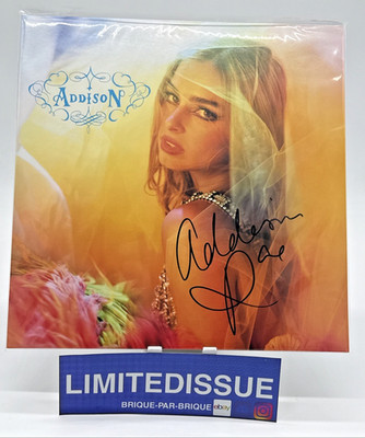Addison Rae Signed  Addison  Autographed Vinyl LP