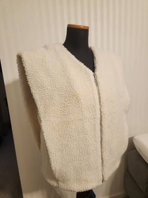 Michi von Want Teddyweste, Peek & Coppenburg, Gr.36, beige, NP 99 Euro