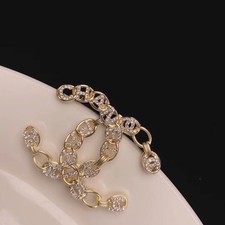 Flower pearl rhinestone enamel electroplated brooch 22 style 