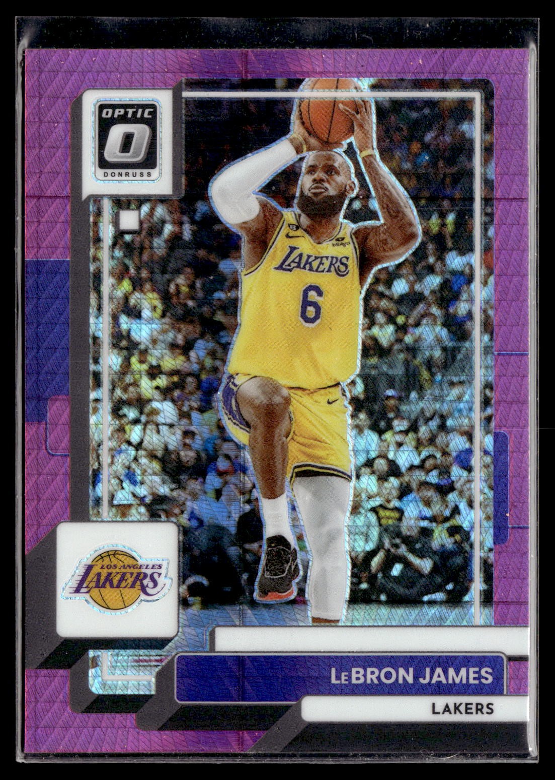 2022-23 Donruss Optic #116 LeBron James Hyper Pink