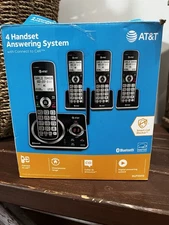 At&T Box Panasonic 4-Handset Answering System 