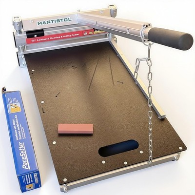 13'' Pro Laminate/Vinyl Floor Cutter with Floor Installation Kit, 15°/30°/ 45°...