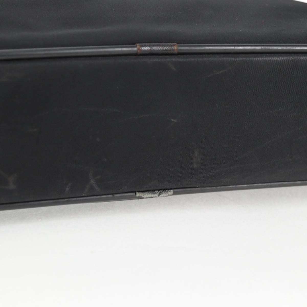 PRADA Hand Bag Nylon Leather 2way Black Silver Auth bs28384 thumbnail 18