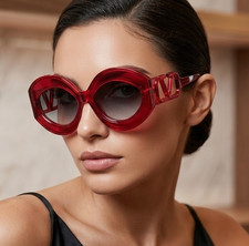 NEW Valentino V - SOUL - II-128C Sunglasses 56mm 100 Authentic