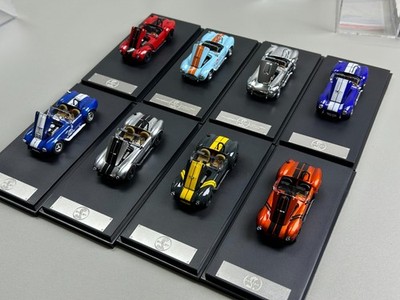 FW 1/64 Shelby Cobra 427 Roadster Diecast Car Model--Multiple color choices