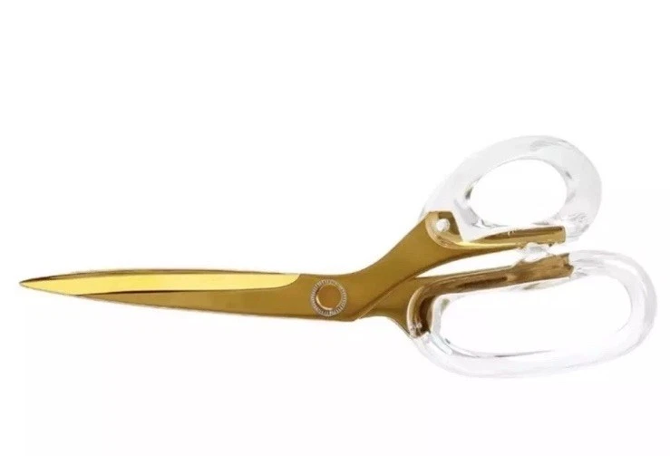 Acrylic & Stainless Steel 9" Scissors Stylish and Functional Scissors for Off...