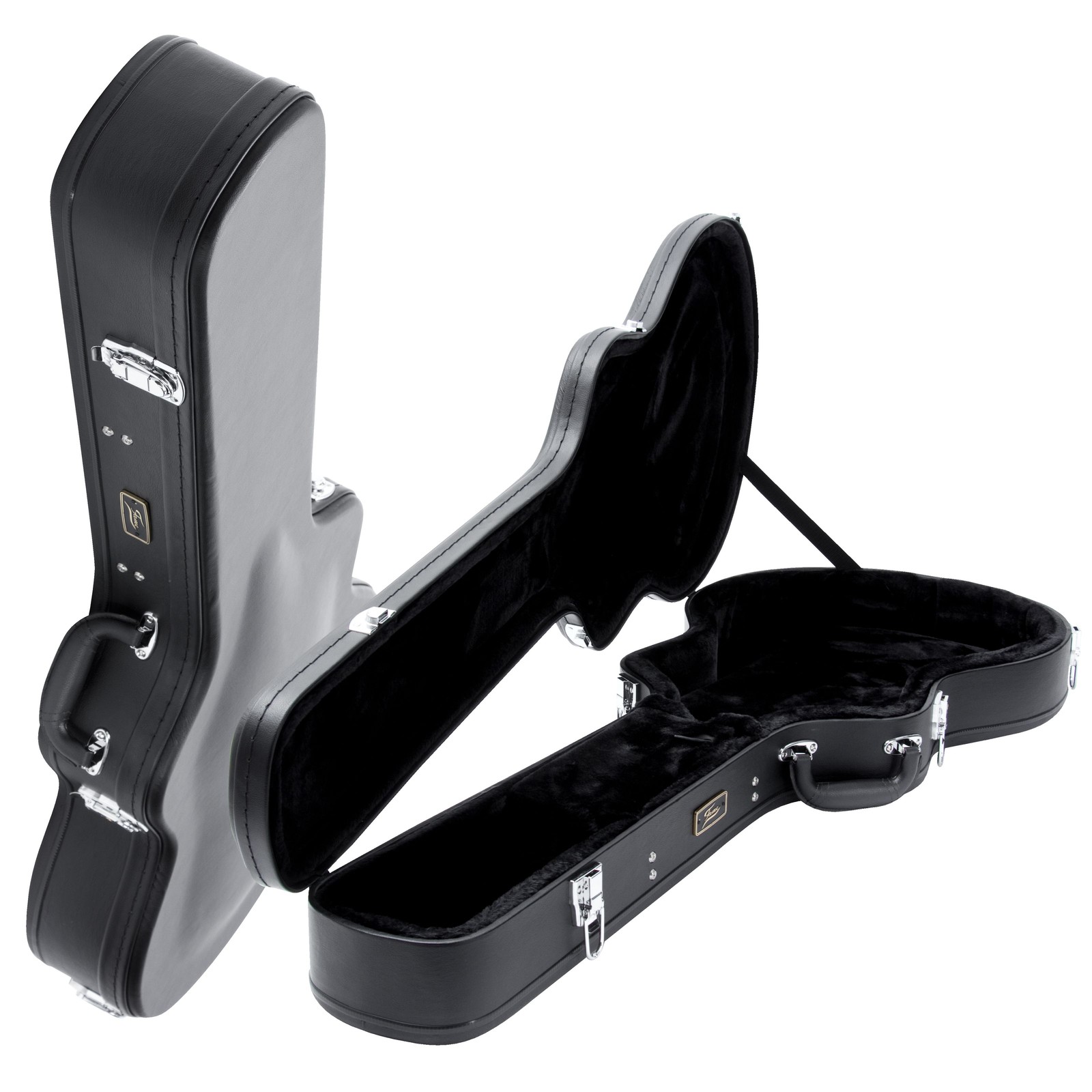 Fame Case ES-Style Gitarrenkoffer Schwarz Robust fr Semi Hollows E-Gitarren 16790₽