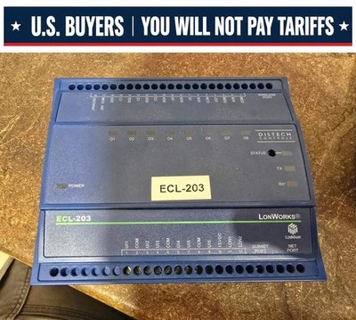 DISTECH CONTROLS ECL-203 PLC LONWORKS (USED)