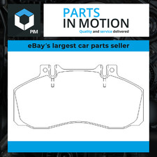 Brake Pads Set fits MERCEDES VARIO 4.2D 1996 on Don 0014201520 0024205720 New