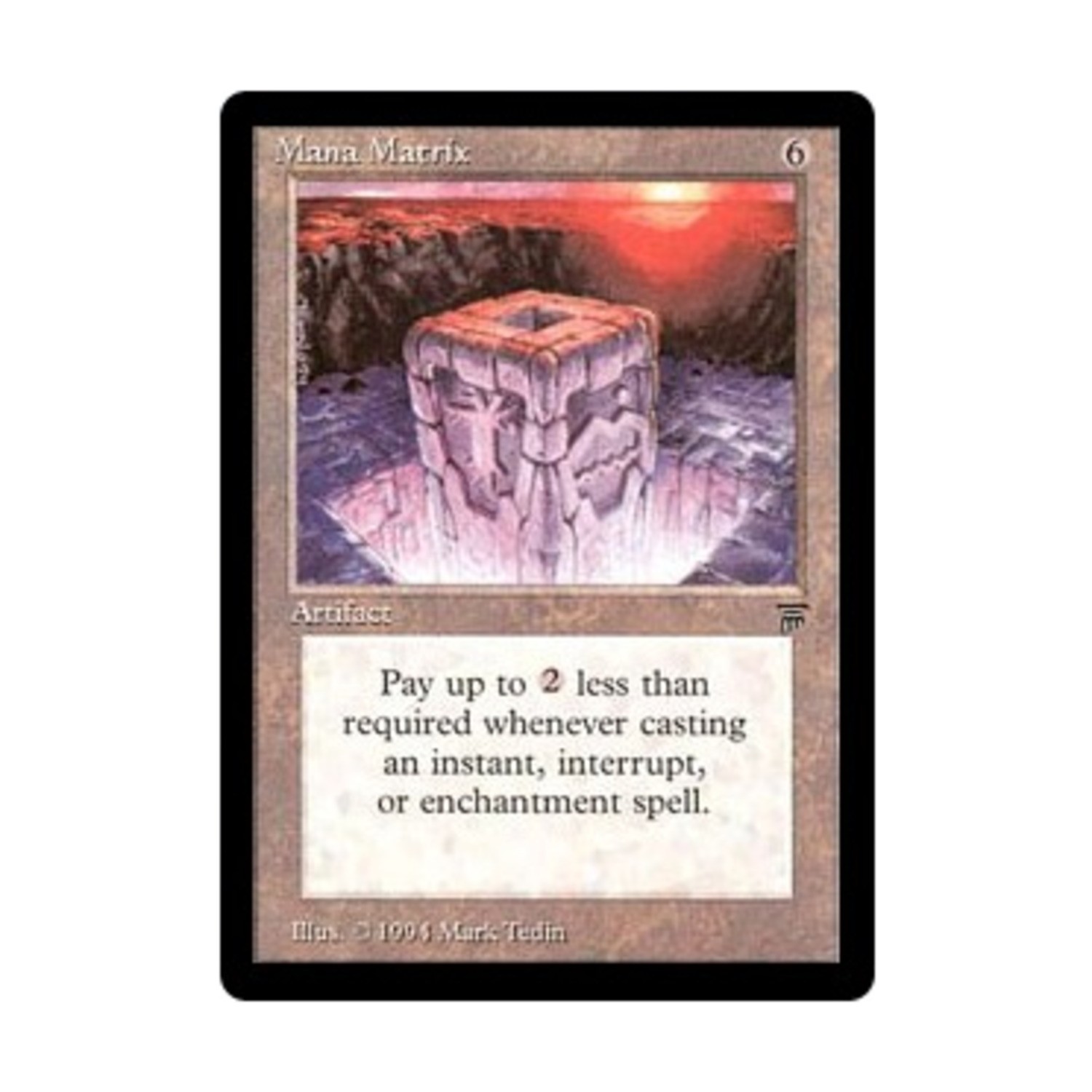 WOTC MtG Legends Mana Matrix (R) Fair