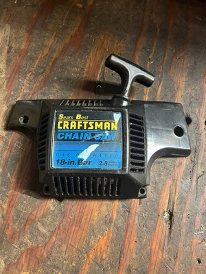 #ad #ad OEM Craftsman 18” 2.8 20” 46cc Chainsaw Recoil Pull Start Assembly Free Ship $24.95