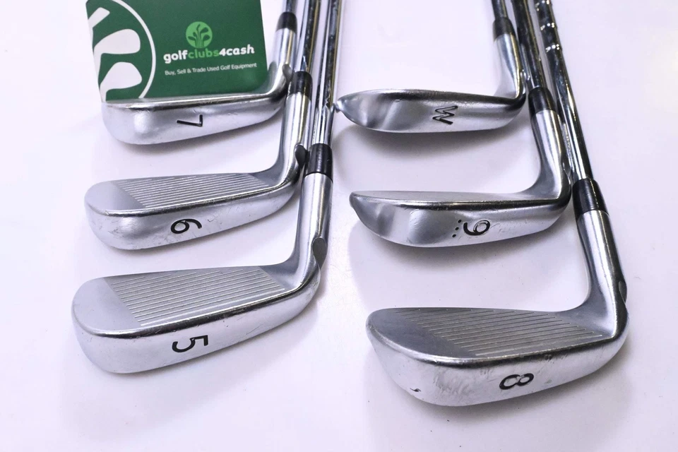 Ping S55 Irons / 5-PW / Brown Dot / Regular Flex Ping AWT Shafts - Image 4 of 4