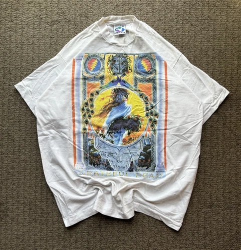 90s Liquid Blue Grateful Dead 30th Anniversary 1990s vintage concert t-shirt, vintage, single stitch, B+ condition
