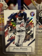 2025 Topps Pristine Sandy Koufax Refractor #141 Dodgers