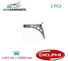 LH RH TRACK CONTROL ARM PAIR FRONT TC881 DELPHI 2PCS NEW OE REPLACEMENT