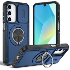 For Samsung Galaxy A17 A26 A36 A56 A15 A16 Shockproof Stand Mag Safe Slide Case