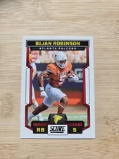 2023 Panini Score  #315 * BIJAN NROBINSON * Rookie RC Atlanta Falcons  Longhorns