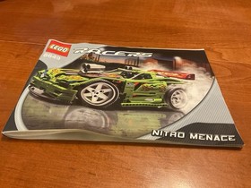LEGO Racers: Nitro Menace (8649), Box And Instructions, All Pieces, Please Read