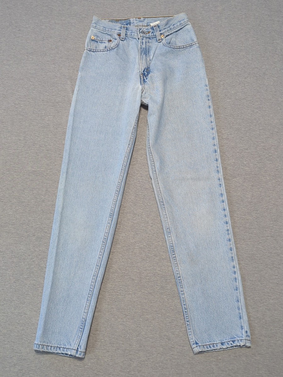 Vtg 90's Levi's 550 Relaxed Fit Tapered Leg High Rise Jeans Size