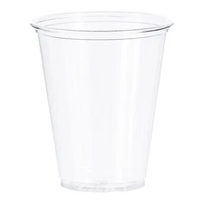 Solo Ultra Clear Disposable Drinking Cup Clear Plastic 7 oz. 50 Ct TP7