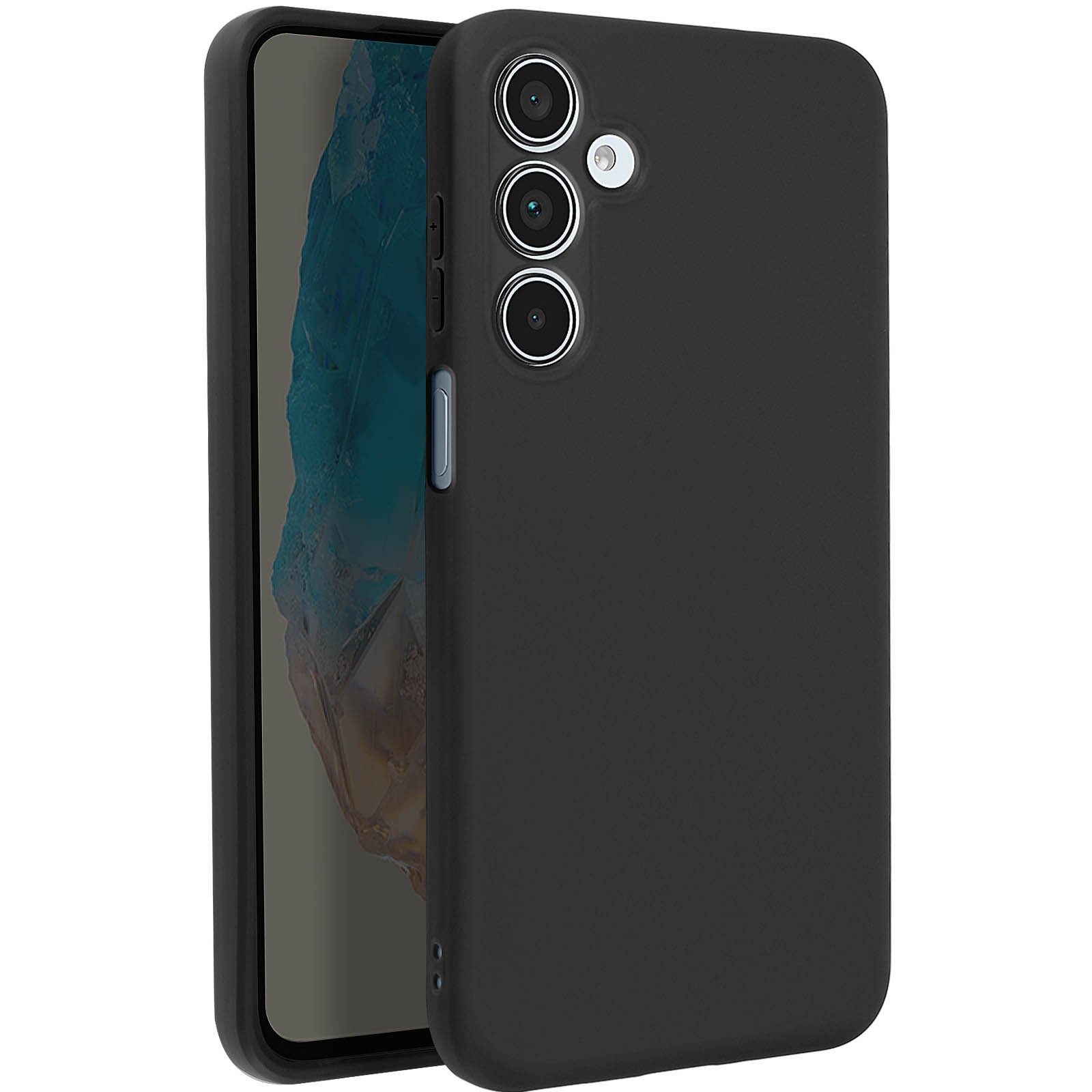 Coque Galaxy M35 silicone souple mat protection arrière ultra fine