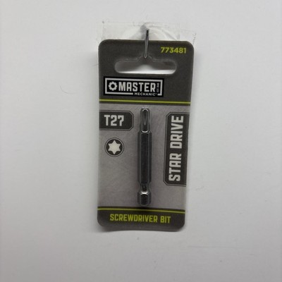 Torx T27 Screwdriver Bit, 2 In. - 773481