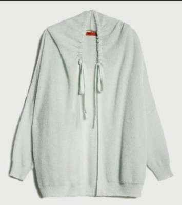   Strickjacke Max&Co by MAX MARA Blend Mohair Cardigan M Gr. Green Art Sagomare
