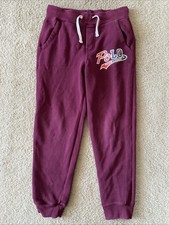 Boys Polo Ralph Lauren Sweatpants Size S 8 Maroon Jogger See Description