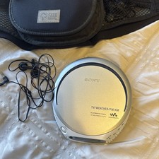 SONY Walkman TV-Weather-FM-AM G Protection CD WALKMAN D-FJ210