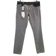 MARC JACOBS Womens Denim Pants Gray Italian Size 48 Jeans with Tag