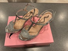 Silver Nina Sandals