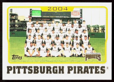 2004 Topps #660 Pittsburgh Pirates - EX