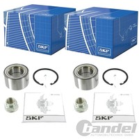 2X SKF RADLAGER-SATZ Vorne Hinten Passend FÜR Daihatsu Applause Charade Copen