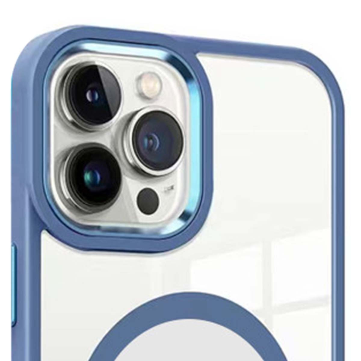 Protection iPhone 16 Pro Max Jaym coque bumper rigide bleue - 3