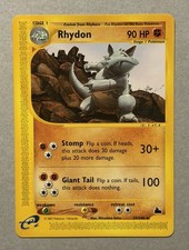 Pokemon TCG Rhydon 29/144 Skyridge Non-Holo 2003 on eBay