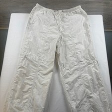 ZARA Women's White Baggy Joggers   Size S   Streetwear Grunge Lounge Pants